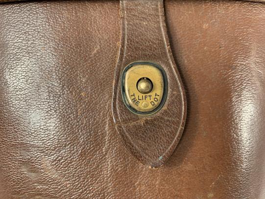 U.S. M3 Binoculars and M17 Leather Carrying Case