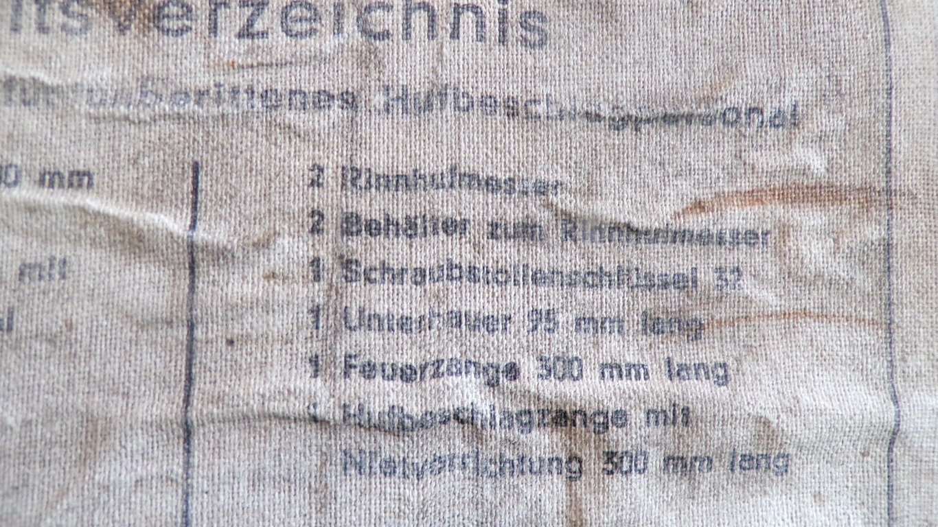 Farrier's tool pouch