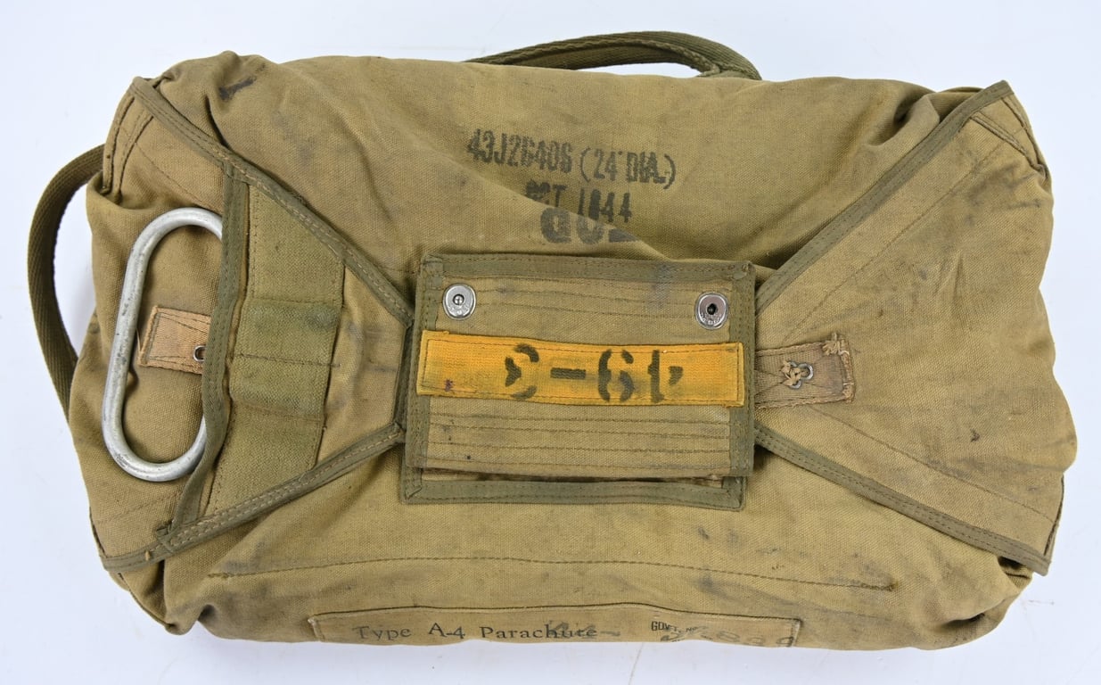 USAAF WW2 Type A-4 Parachute Chestpack