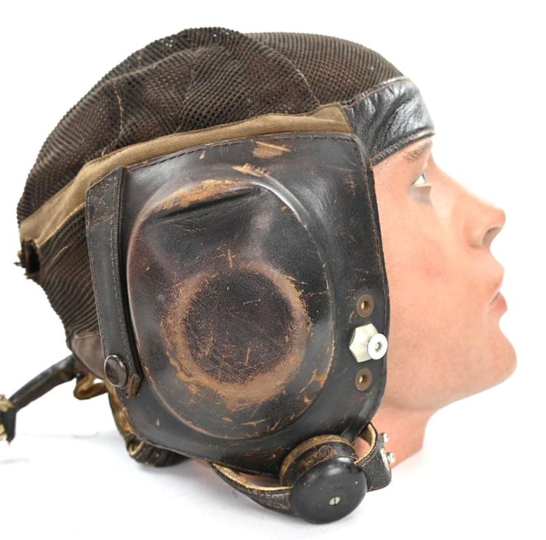 German LW Summer Flying Helmet LkpN101