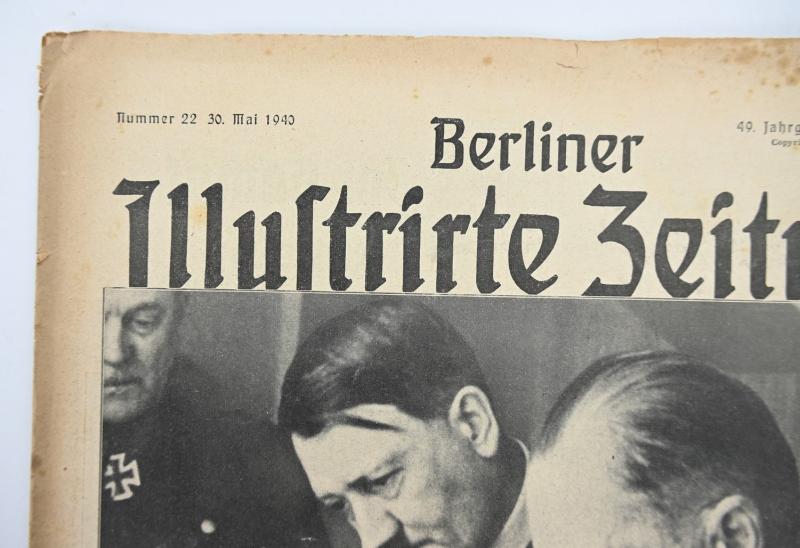 German Berliner Illustrierte Zeitung Newspaper May 1940