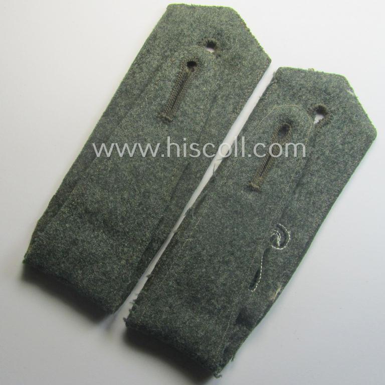 Superb pair of WH (Heeres), 'cyphered' EM-type shoulderstraps: 'Soldat des Pionier-Btls. 24'