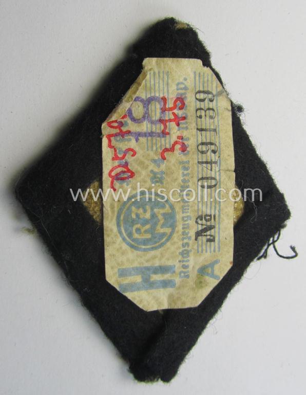 Stunning, N.S.K.K. (ie. 'National Socialistisches Kraftfahr Korps') officers'-pattern, hand-embroidered 'Kraftfahrraute des 2. Model' being an example of the 'Extra-Qualität' showing extraordinary detail and that shows its attached 'RzM'-eti...