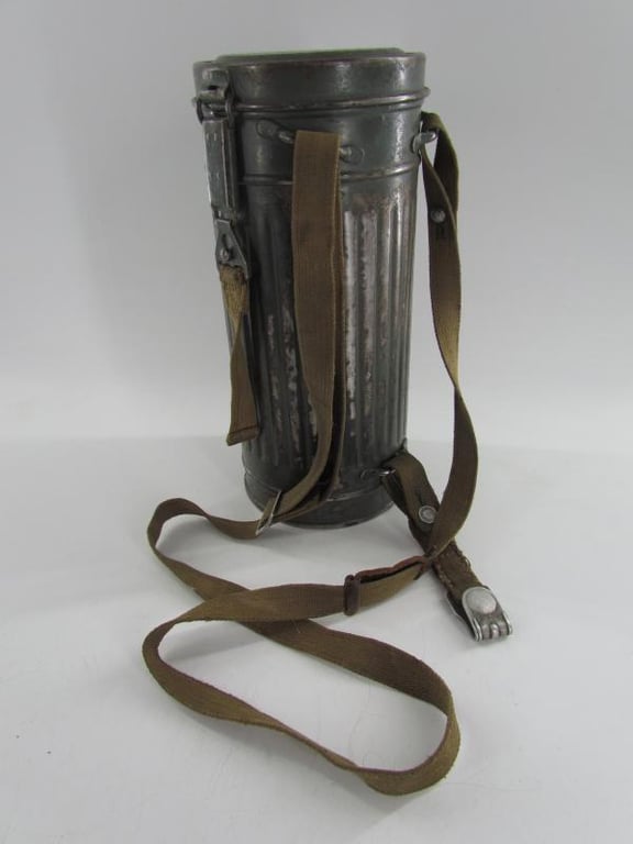 WH/SS Gasmask Cannister With M38 Gasmask and Filter