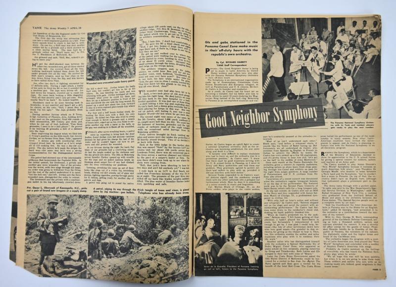 US WW2 Yank Magazine April 28th,1944