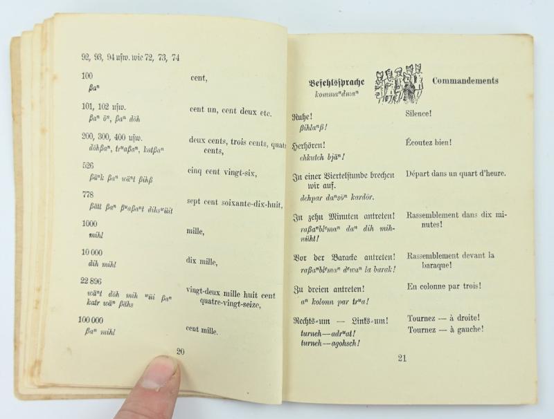 German POW Language Pocket Book