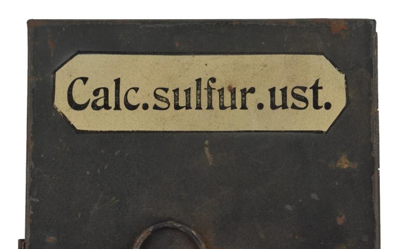 German WH Medical Box "Calc. sulfur. ust"