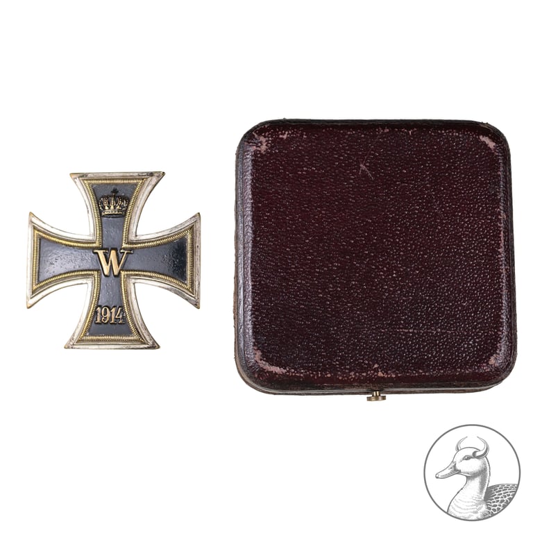 Eisernes Kreuz 1.Klasse 1914 im Etui