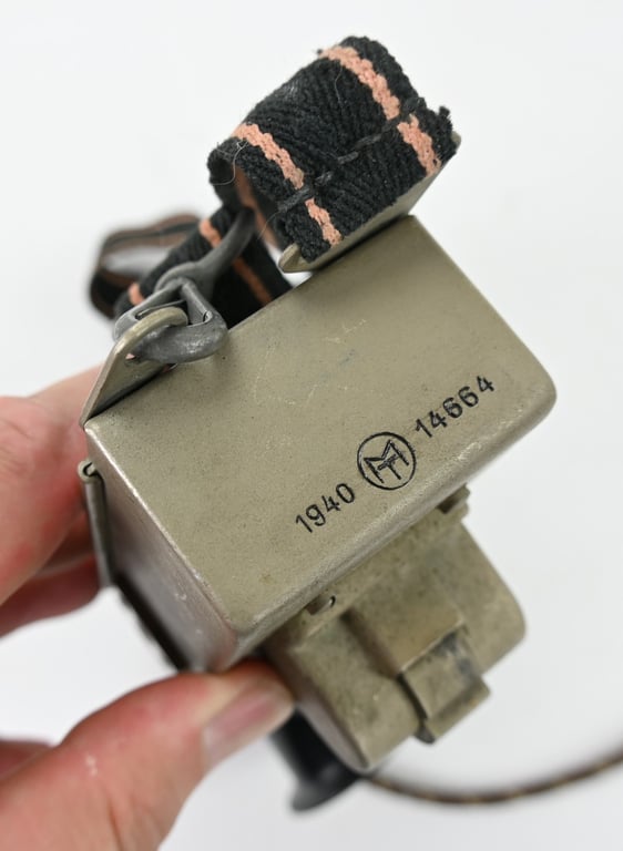 German WH Signal Troops FF33 Breast Microphone 1940