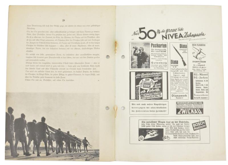 German Hitler Youth Magazine 'Morgen'