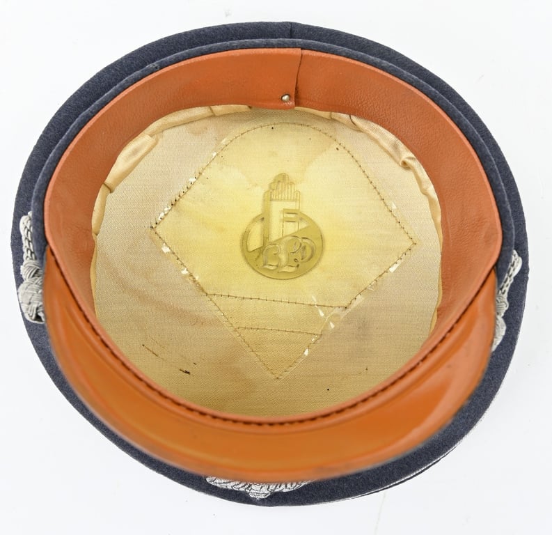 German RLB Air Defense Officer Visor Cap