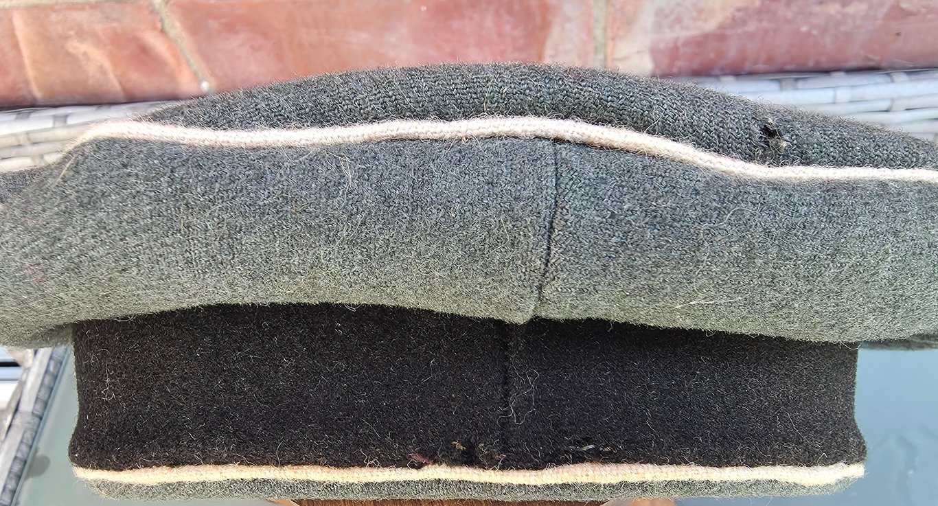 German Waffen-SS Infantry EM/NCO's visor cap