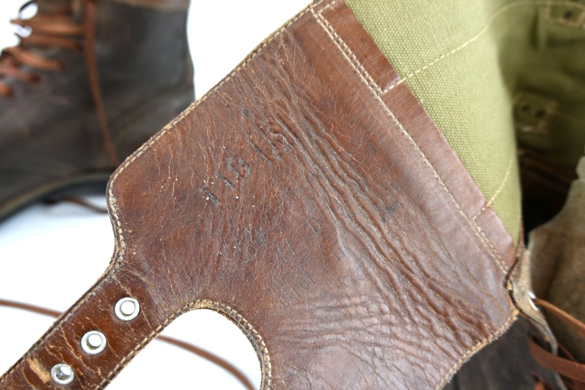 US WW2 Double Buckle Combat Boots