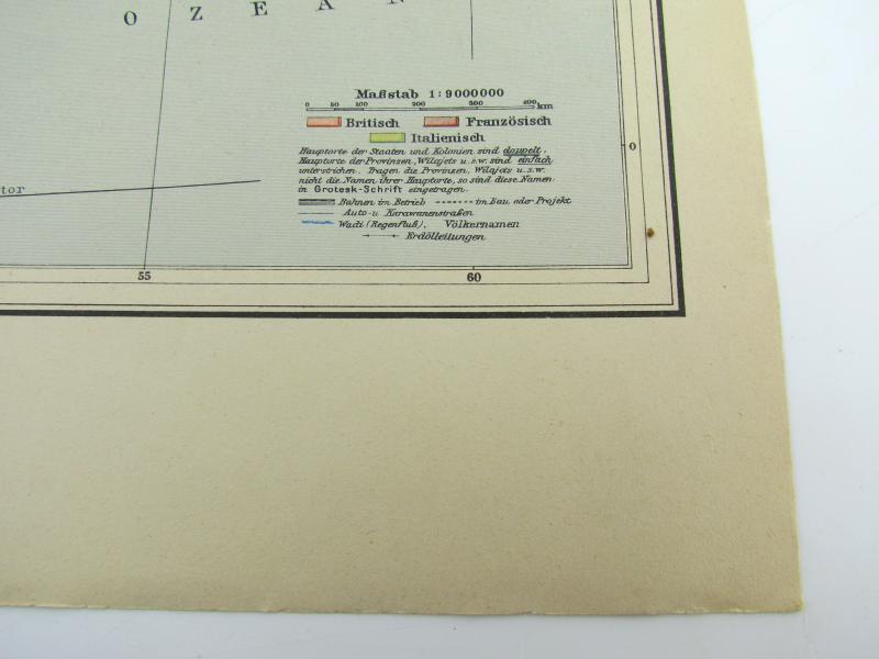 Wehrmacht map of the Middle East 1941