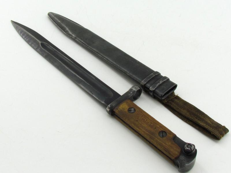Rare Soviet SVT40 Tokarev Bayonet And Scabbard