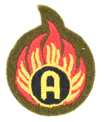 British Technical Officer Sleeve Patch