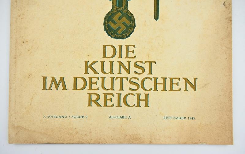 German Third Reich Magazine 'die Kunst im Dritten Reich' 1943