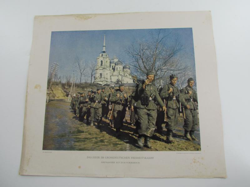 German.Printed Photo,”Das Heer Im Grossdeutschen Freiheitskampf