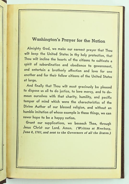 US WW2 Song and Service Book