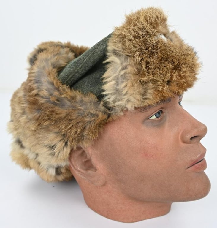 German WH Winter Cap Pelzmutze