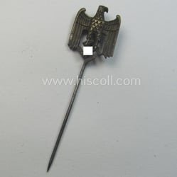 Silver-toned- (and: 'Buntmetall'-based) WH (Heeres) so-called: 'Zivilabzeichen' (or:...