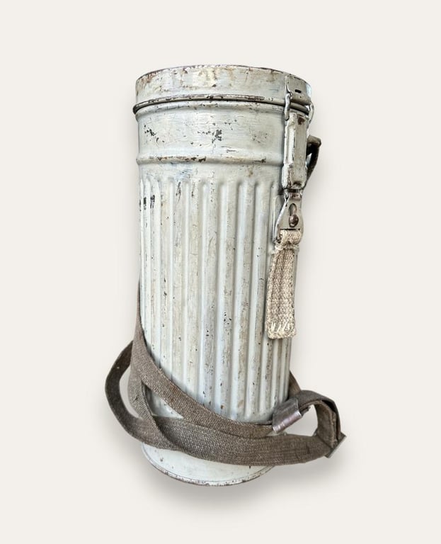 Kriegsmarine Gasmask Canister with straps