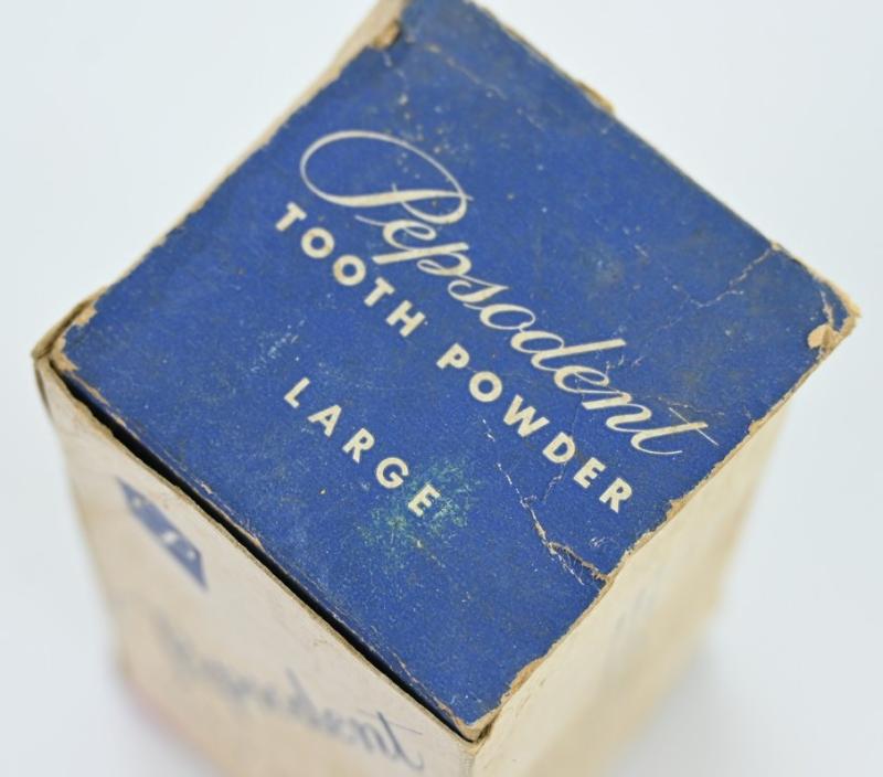 US WW2 Era Pepsodent Tooth Powder