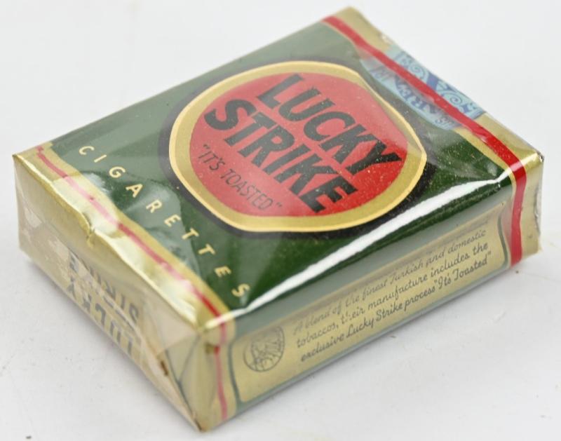 US WW2 Package of Lucky Strike Cigarets