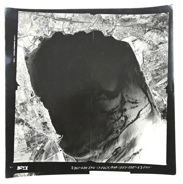 Allied WW2 Aerial Reconnaissance Picture Set ''Berre-l'Étang''