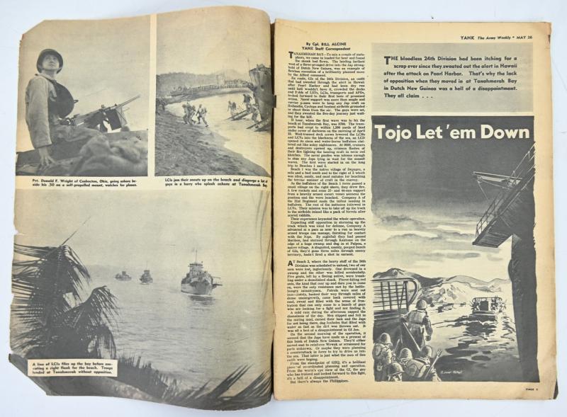 US WW2 Yank Magazine March 26th, 1944 Down Under.