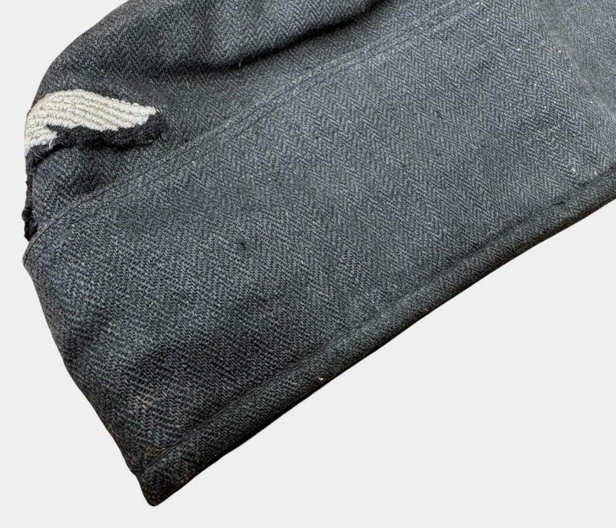 Luftwaffe Black Panzer / Mechanic's Overseas Cap by Carl Halfar