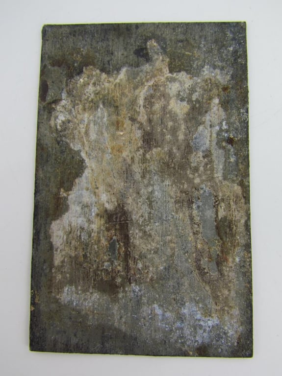 Original German Newspaper Photo “Druckplatte” (printing plate)