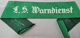 Luftschutz  Air Raid Warning Service Cuff Title