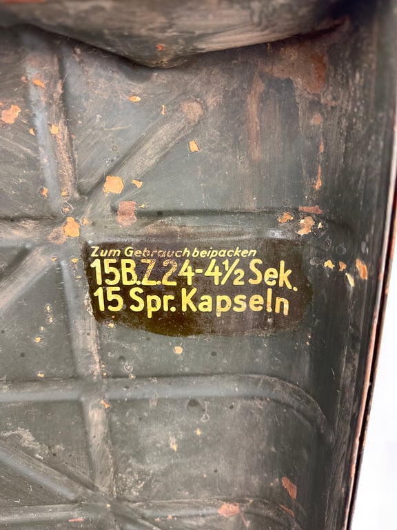 WW2 German Stick Grenade Box 1936