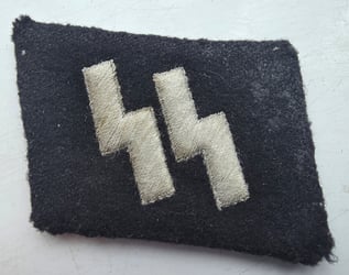 Waffen-SS NCO Rzm machine woven tab