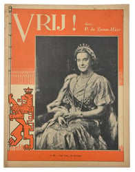 Dutch Liberation Magazine 'Vrij' 1945