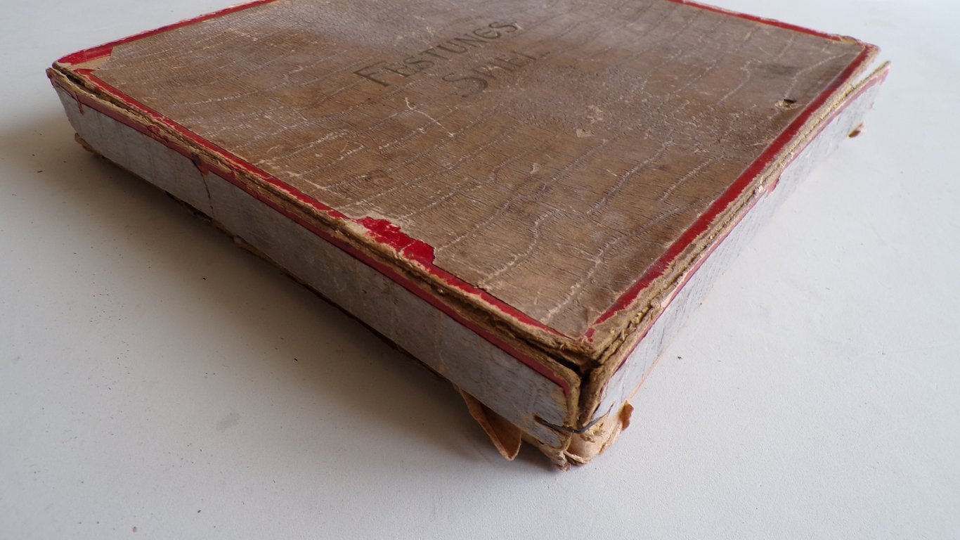 Rare 1870s German Military Siege Game