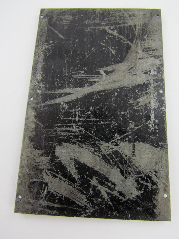 Original German Newspaper Photo “Druckplatte” (printing plate)