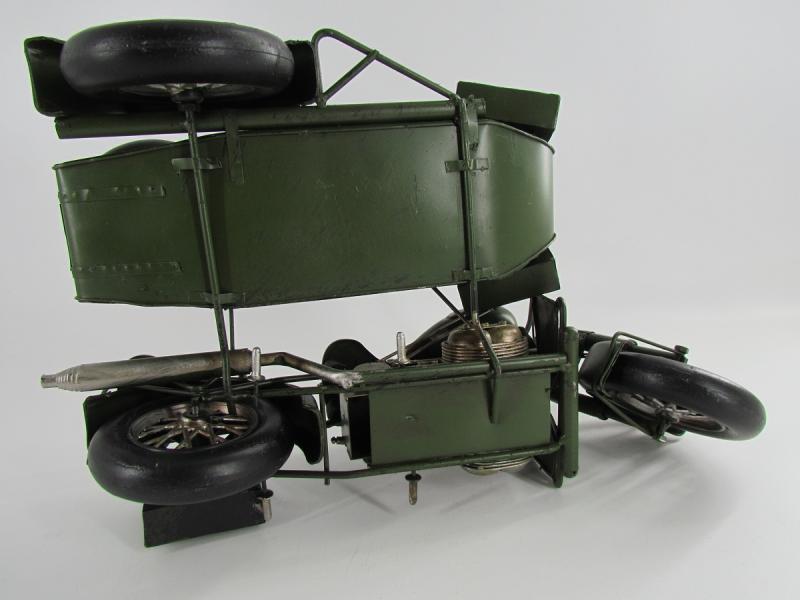 Hand Made Metal BMW R75 With Sidecar ...One of a Kind ...