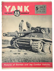 US WW2 Yank Magazine January 21st, 1944.