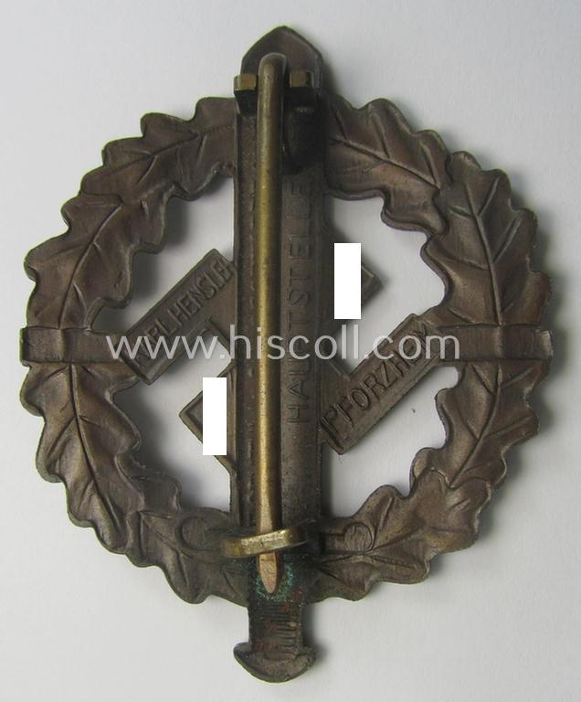 'SA-Sportabzeichen in Bronze' by: 'Karl Hensler - Pforzheim'