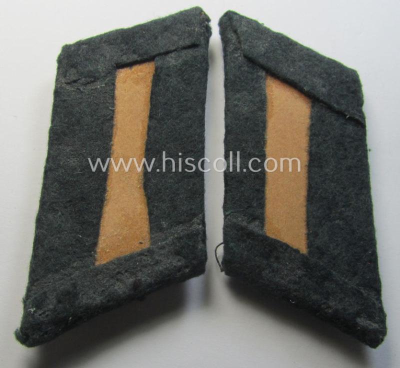 Pair of WH (Heeres) collar-tabs (ie. 'Kragenspiegel für Offiziere'): 'Panzer-Grenadier-Truppen'