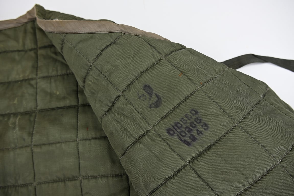 German WH Quilted Rayon Parka Liner