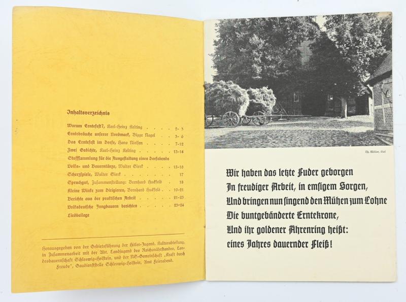 German Hitler Youth Pocket Booklet
