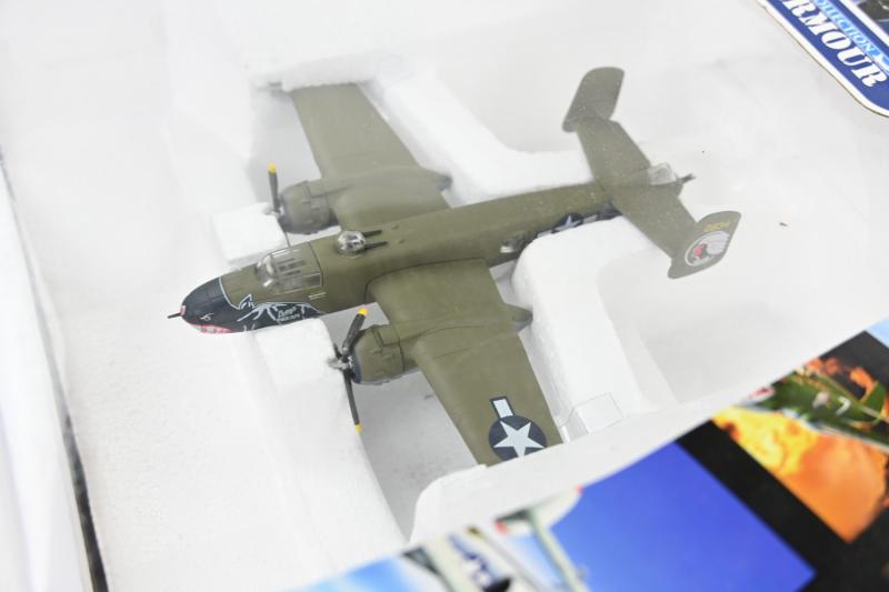 US Franklin Mint Collection Armour B-25 Mitchell Die-Cast