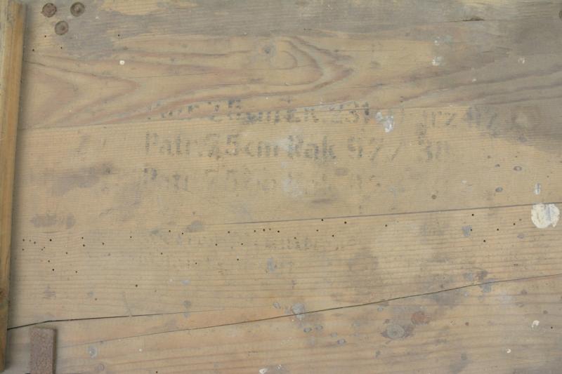 German WH 7,5cm PAK 97/38 Ammunition Box