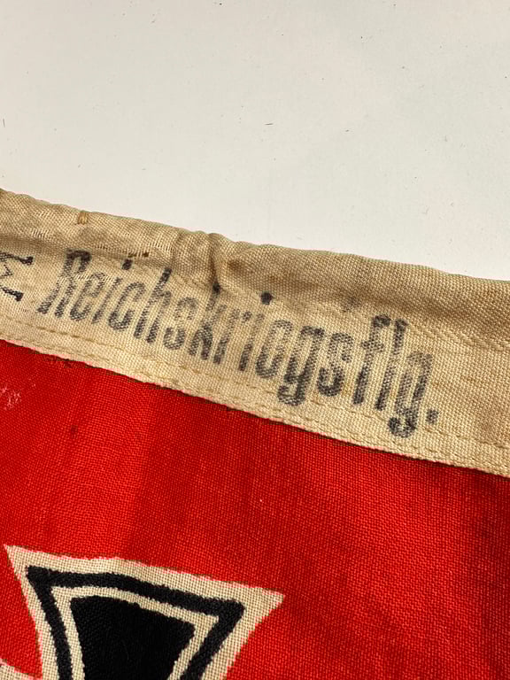 Kriegsmarine U-boot size "Kriegsflagge"50x85cm RARE!!