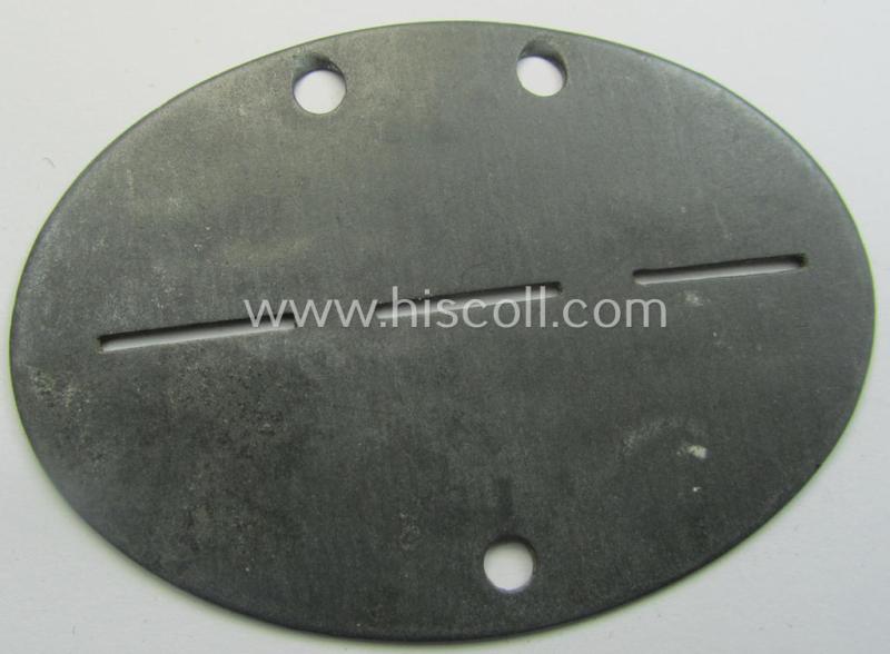 'Waffen-SS'- (ie. 'SS-Kavallerie o. Gebirgsjäger'-) related ID-disc: 'Waffen-SS Prinz Eugen - St.Jg.Kp./Geb.Jäg.Rgt. 2'