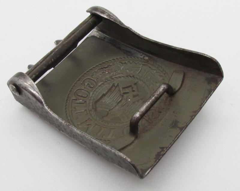 Wehrmacht (Heer) EM-NCO's Belt Buckle MSS 40