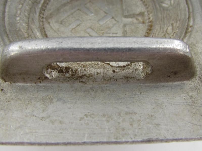 Tabbed RAD Buckle Marked NH 37